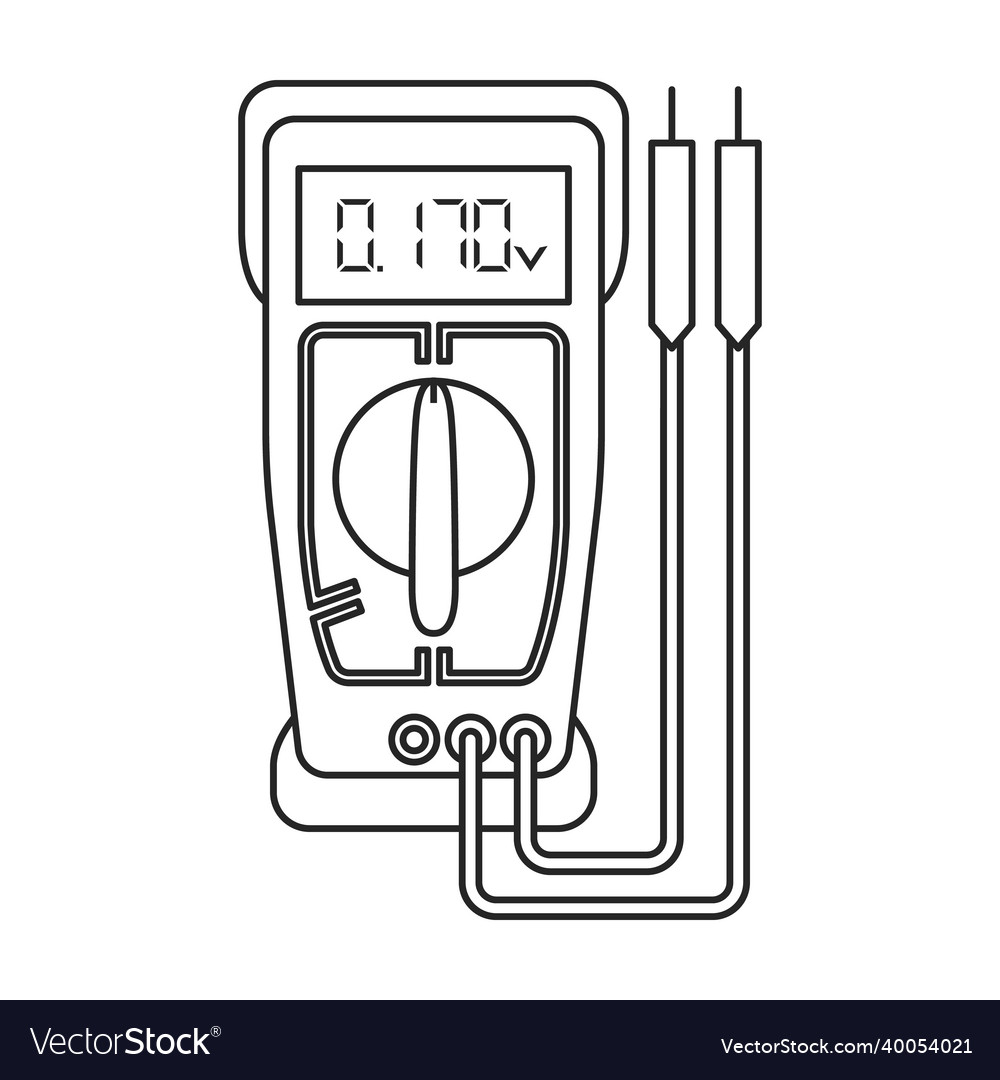 Multimeter iconoutline icon