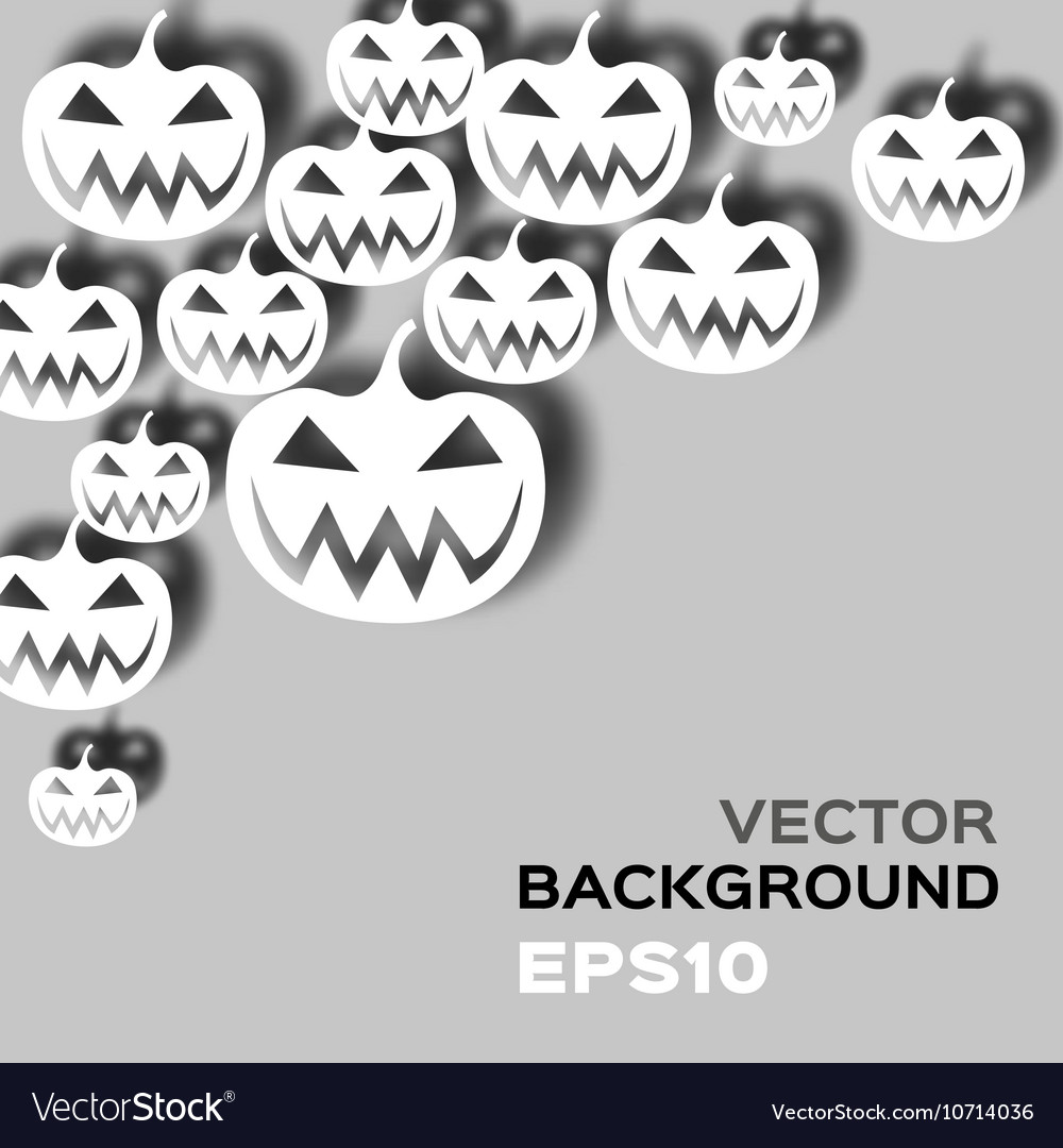 Abstract background with pumpkins halloween