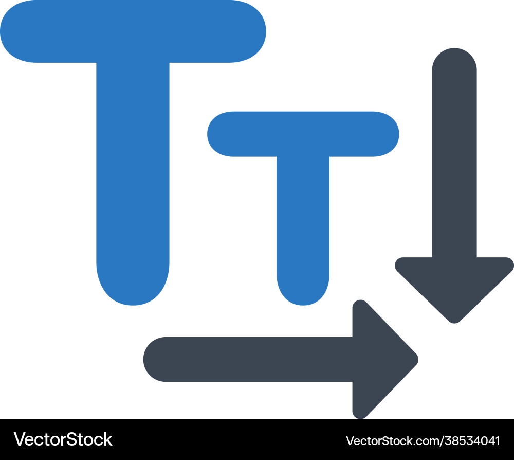 Font small icon Royalty Free Vector Image - VectorStock