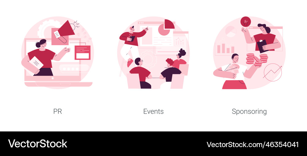 Website navigation bar abstract concept Royalty Free Vector