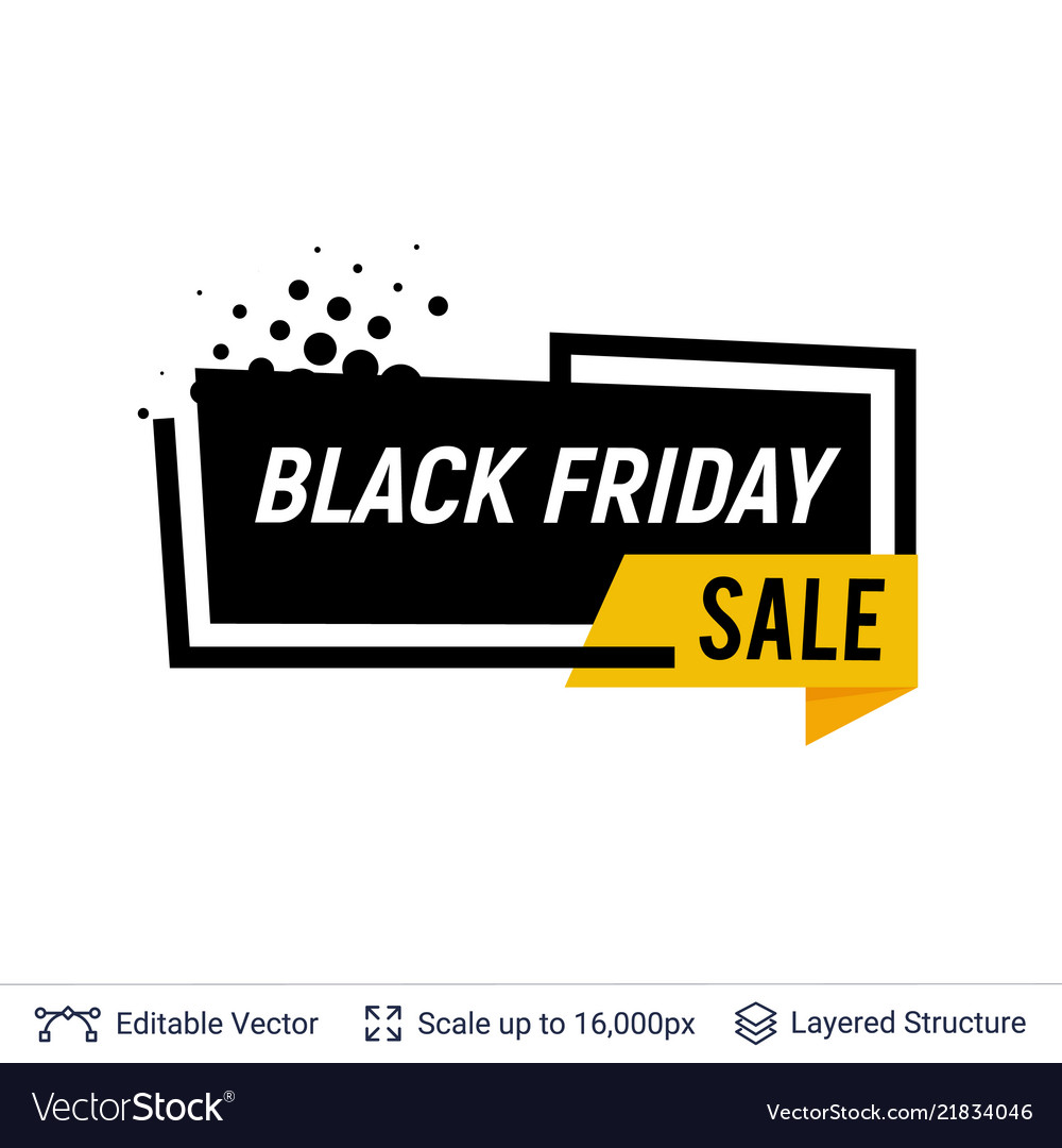 black friday sale badge