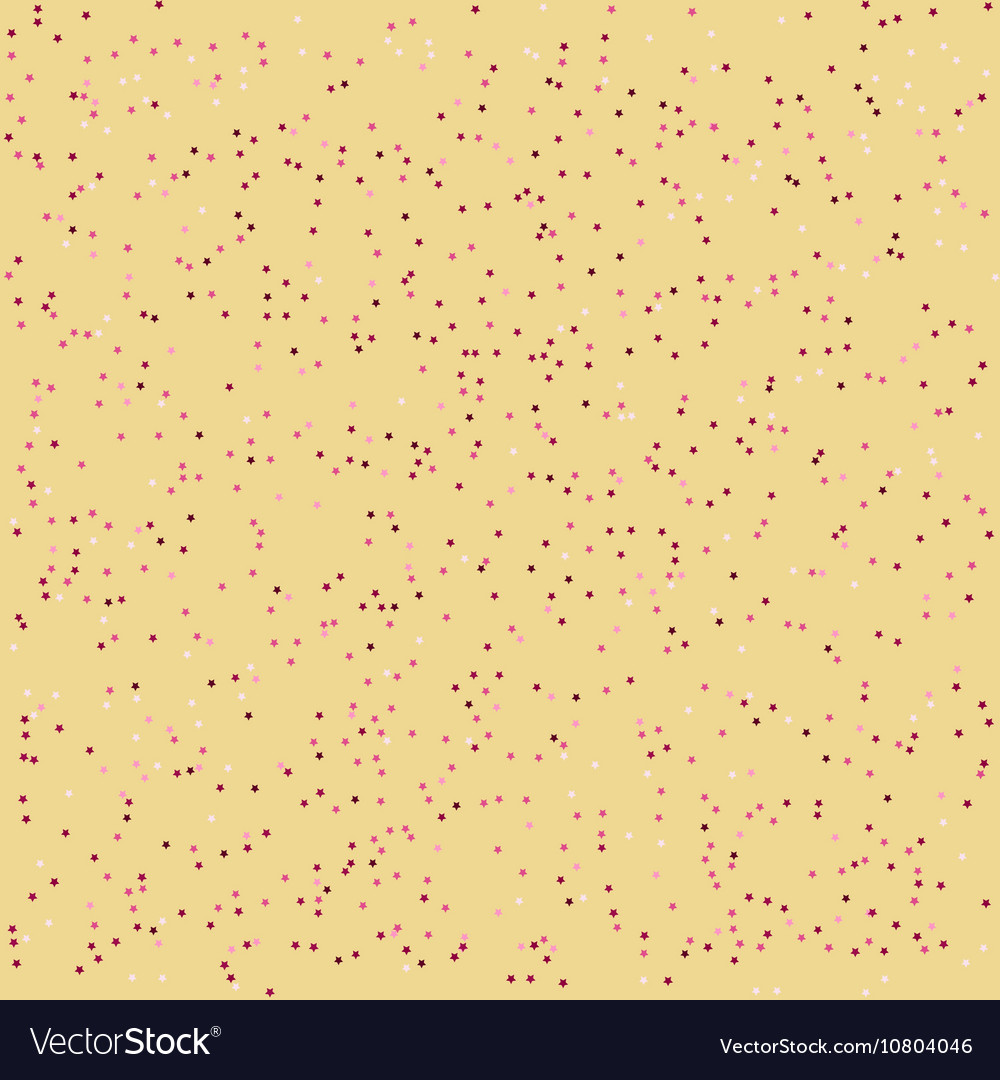 Seamless abstract star pattern yellow