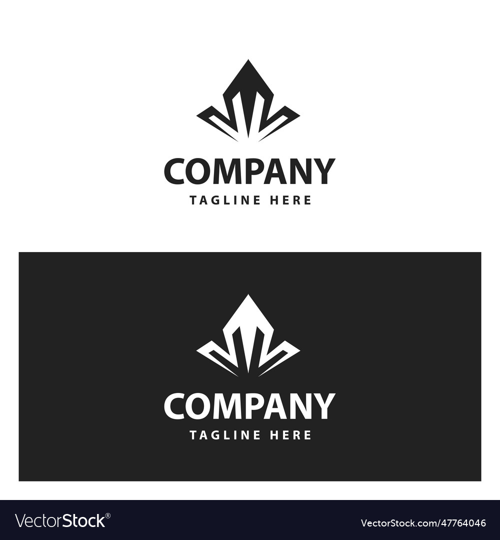 Vv logo design conceptvv logo design template Vector Image