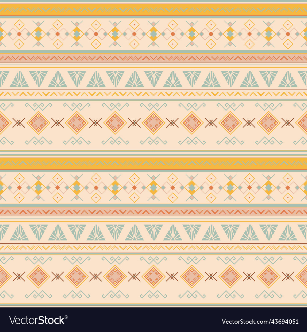 Seamless geometric pattern tribal vintage ethnic