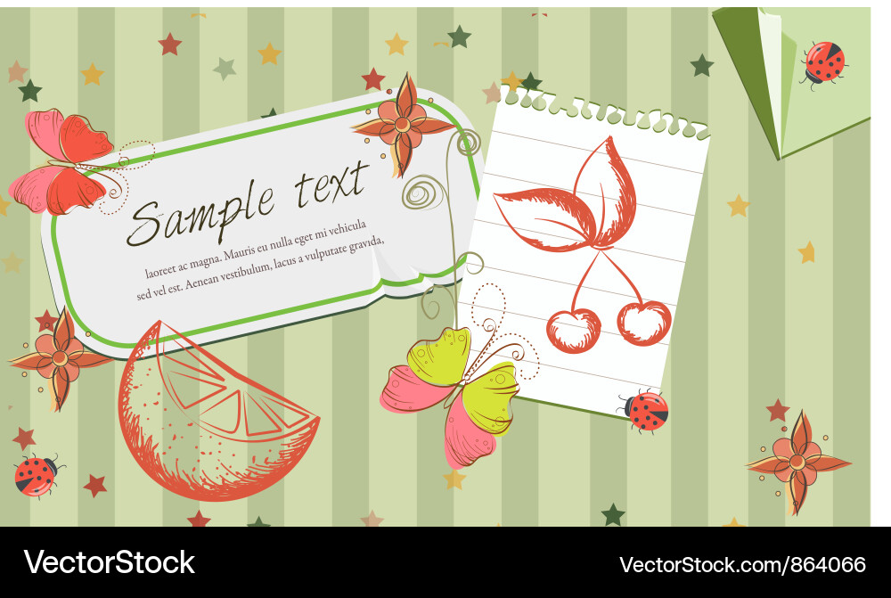 Abstract frame Royalty Free Vector Image - VectorStock