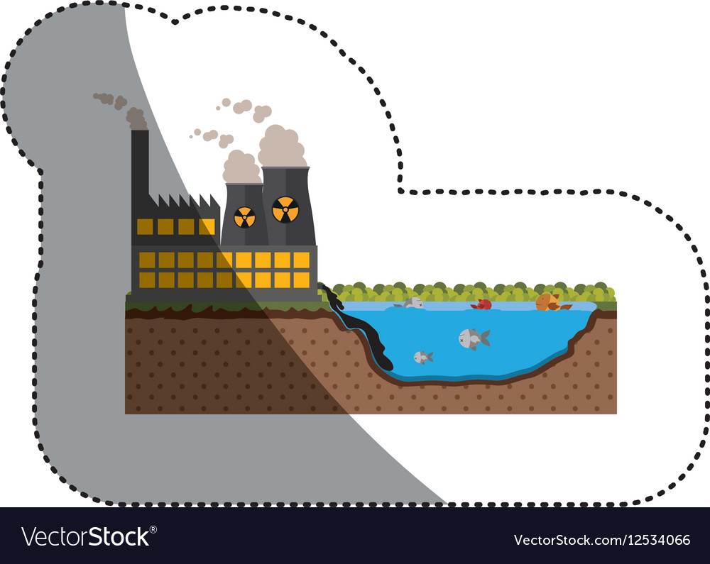 Isolated factory and pollution design