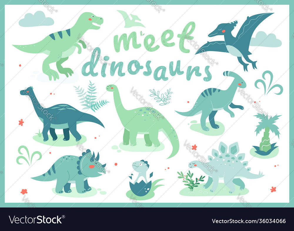 meet the dinosaurs