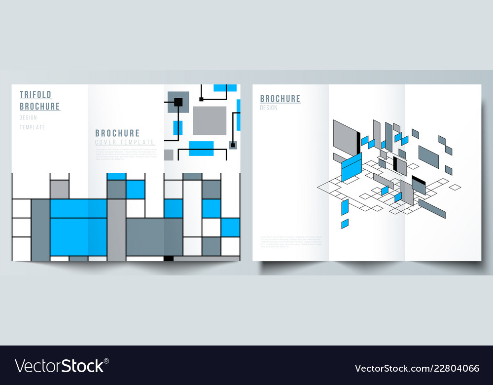 Minimal of editable layouts modern Royalty Free Vector Image