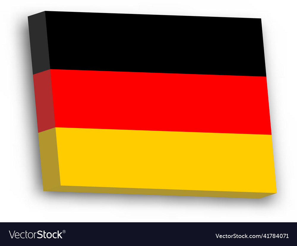 3d flag of germany