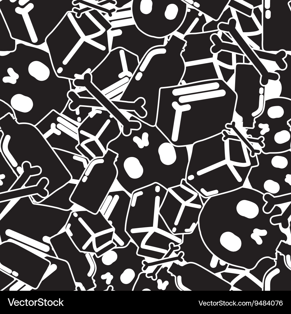 Graffiti seamless pattern Royalty Free Vector Image