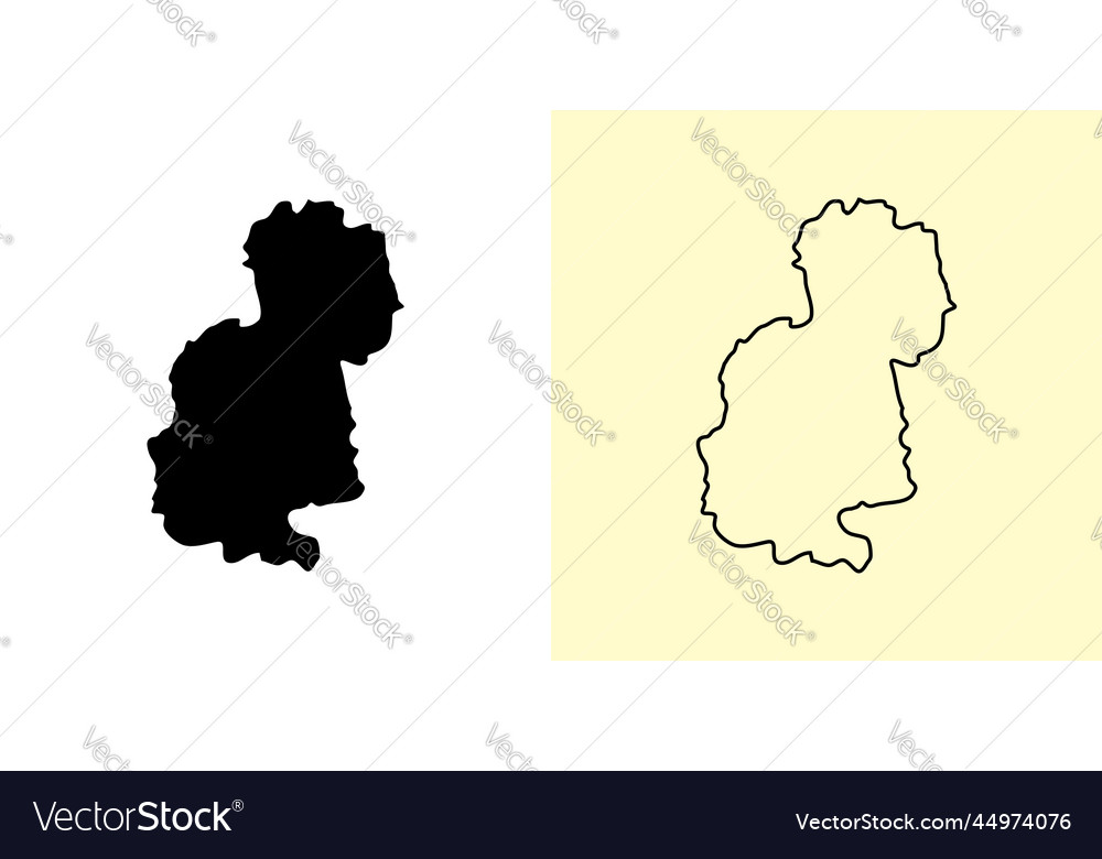 Skriveri map latvia europe filled and outline