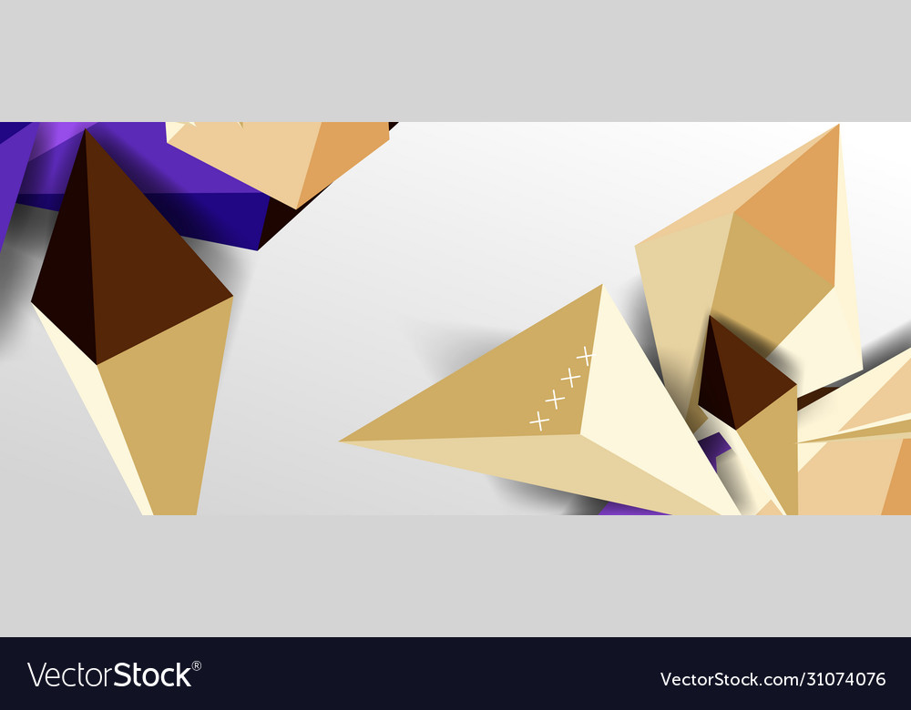 Trendy simple triangle abstract background