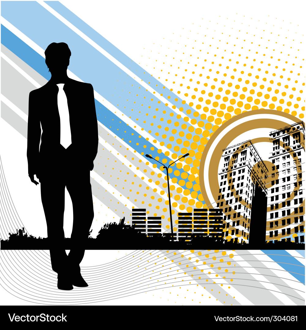 Cityscape Royalty Free Vector Image - VectorStock