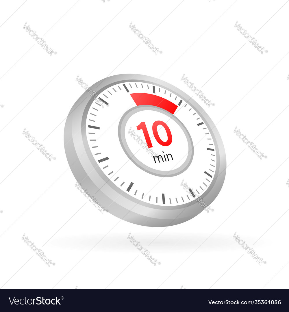 10 minutes stopwatch icon