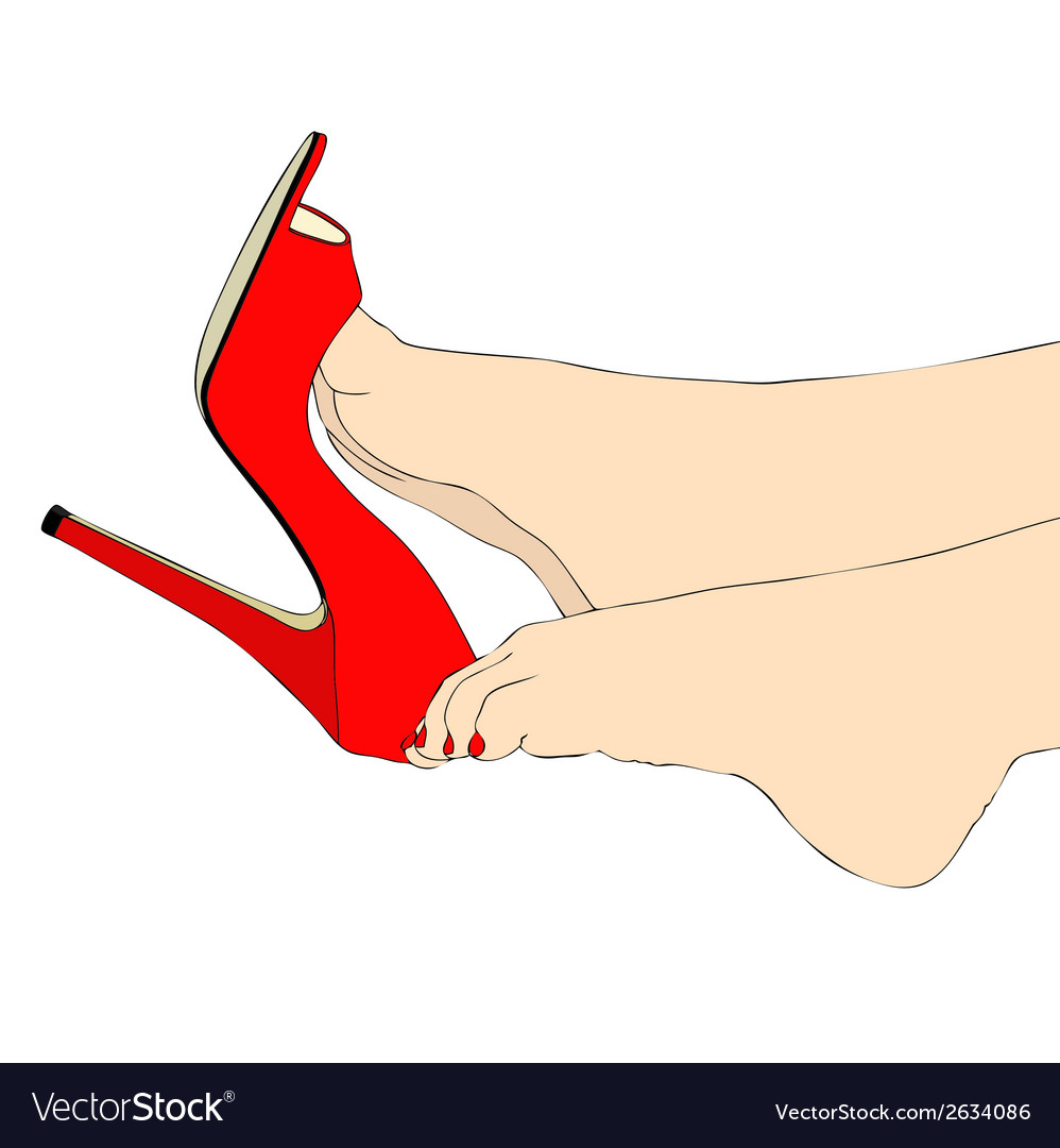 Heels Licking Stock Vector Illustration and Royalty Free Heels Licking  Clipart