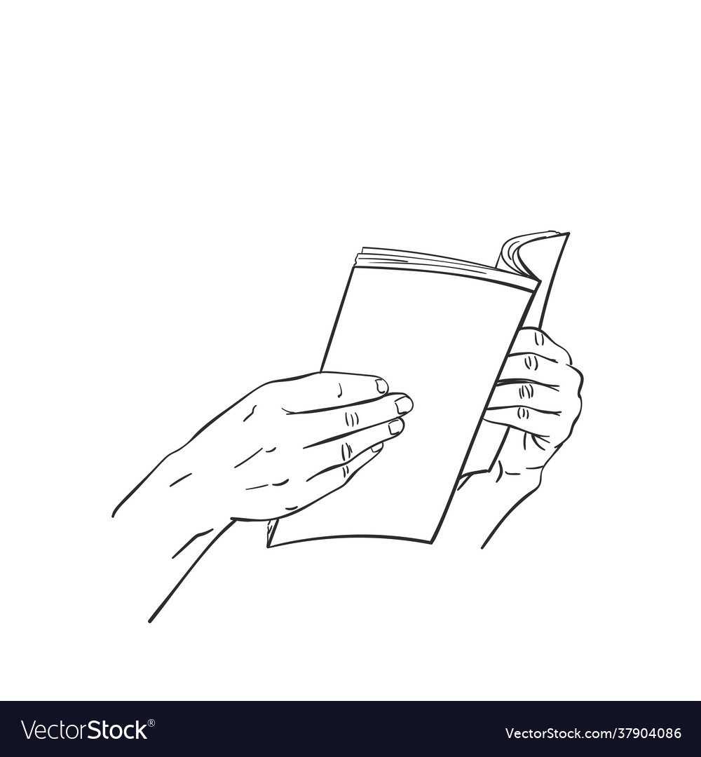 How to Draw a Book Sketch: Step by Step Open Book Outline Drawing, open book  drawing 