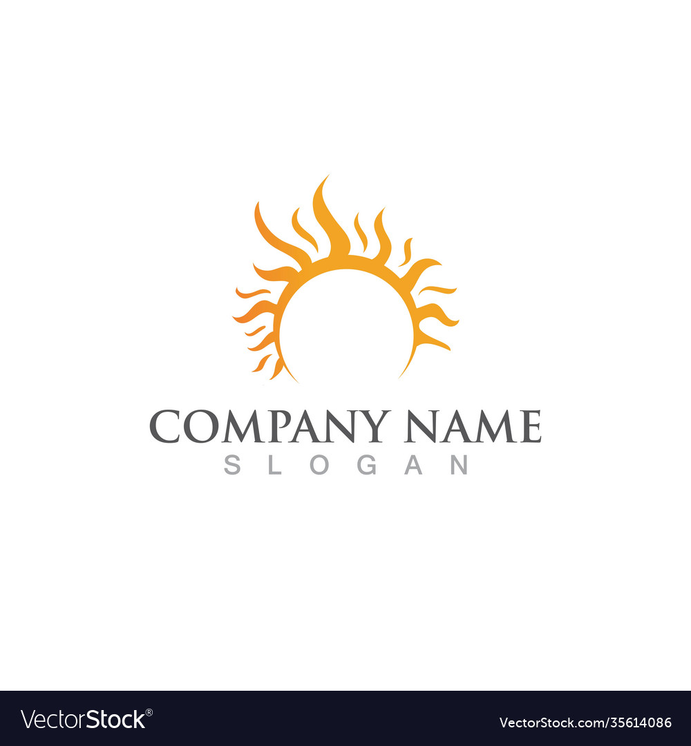 Sun icon Royalty Free Vector Image - VectorStock