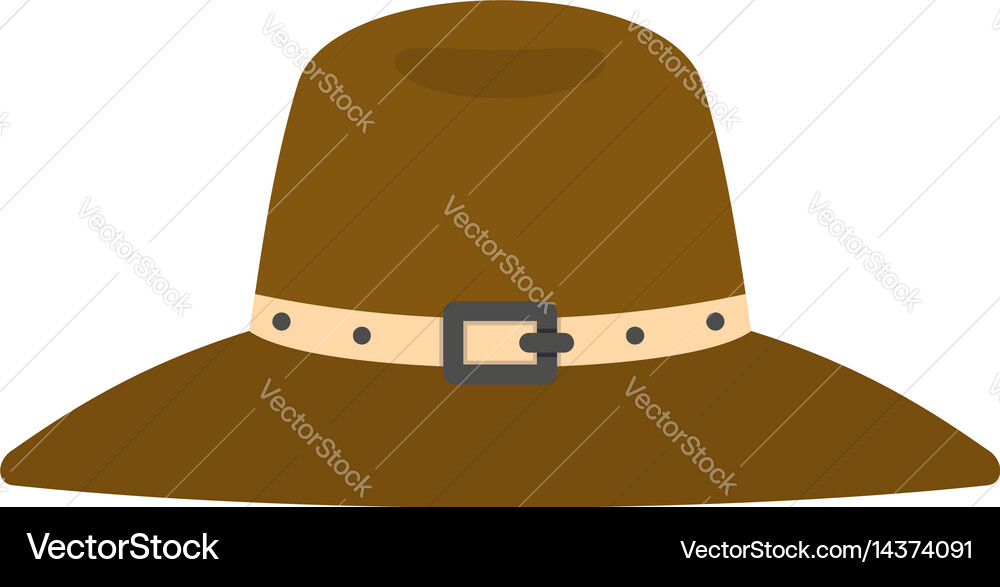 Hat icon isolated Royalty Free Vector Image - VectorStock