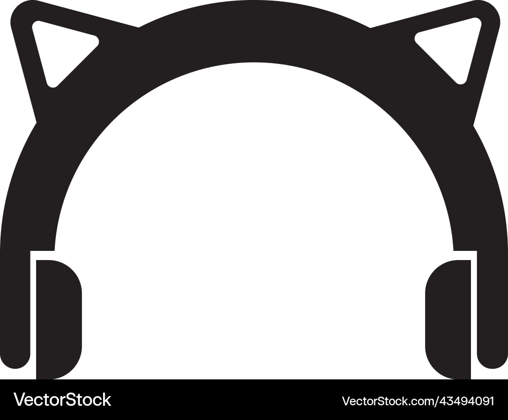 Headphone icon Royalty Free Vector Image - VectorStock