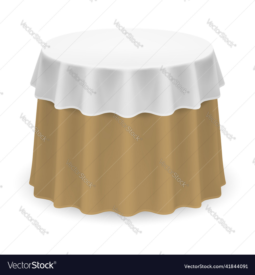 Round tablecloth