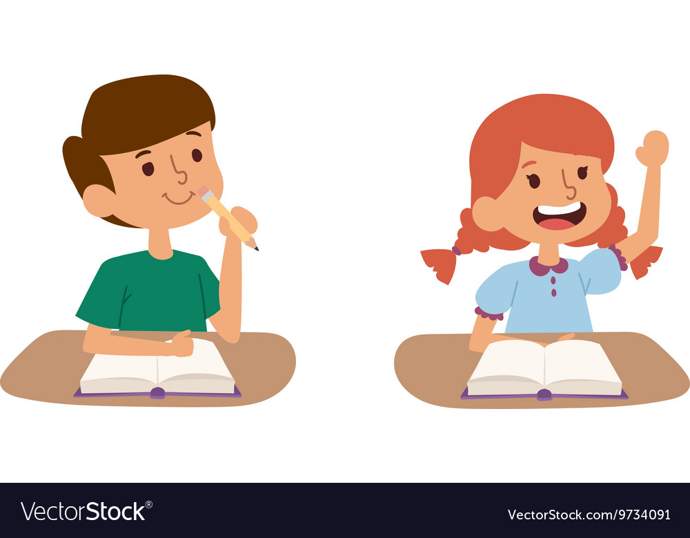 school-kids-learning-royalty-free-vector-image