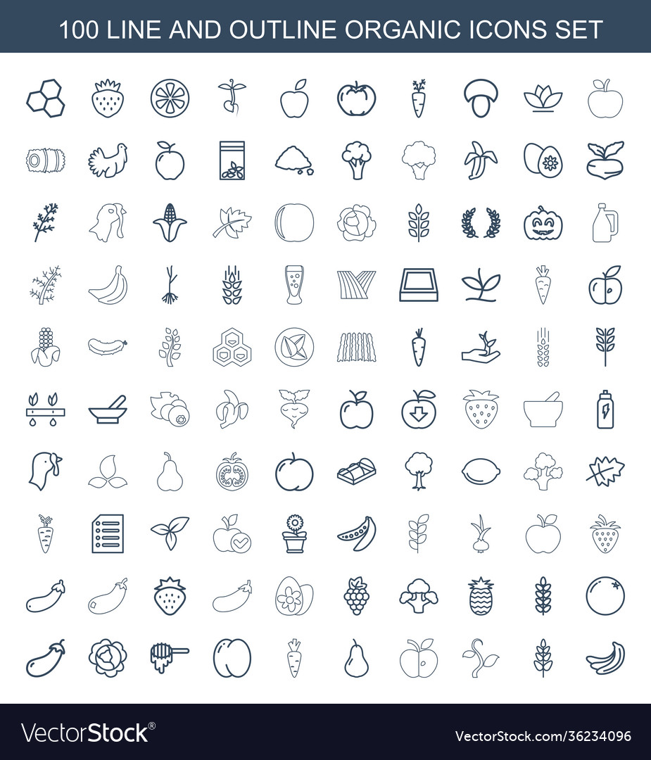 Organic icons