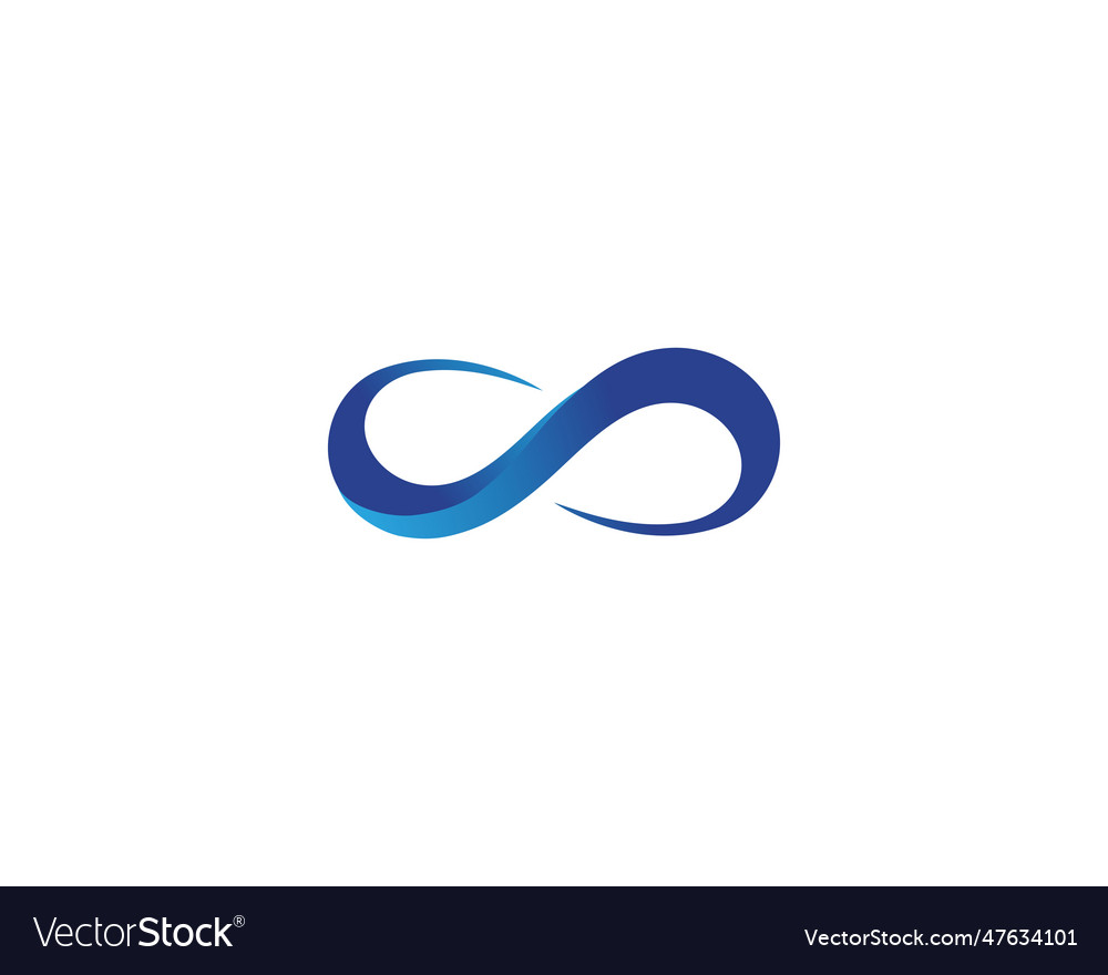 Infinity Logo And Symbol Template Icons Royalty Free Vector