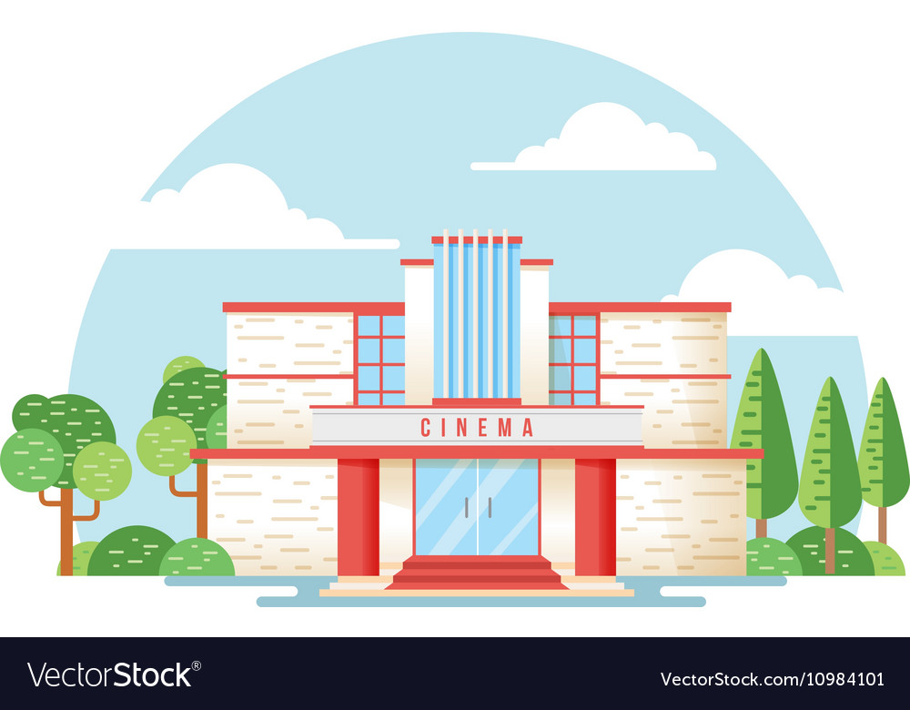 Movie Theater Royalty Free Vector Image - VectorStock