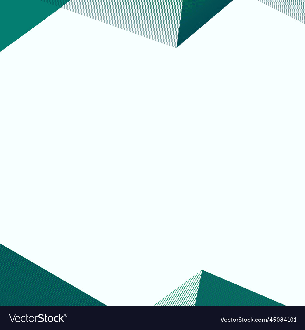 Simple green gradient background for business Vector Image