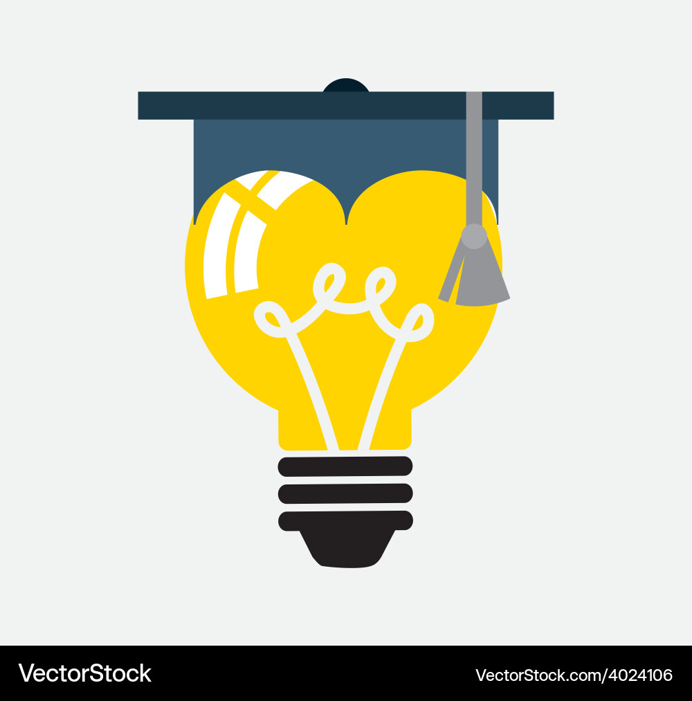 Graduation concept Royalty Free Vector Image - VectorStock