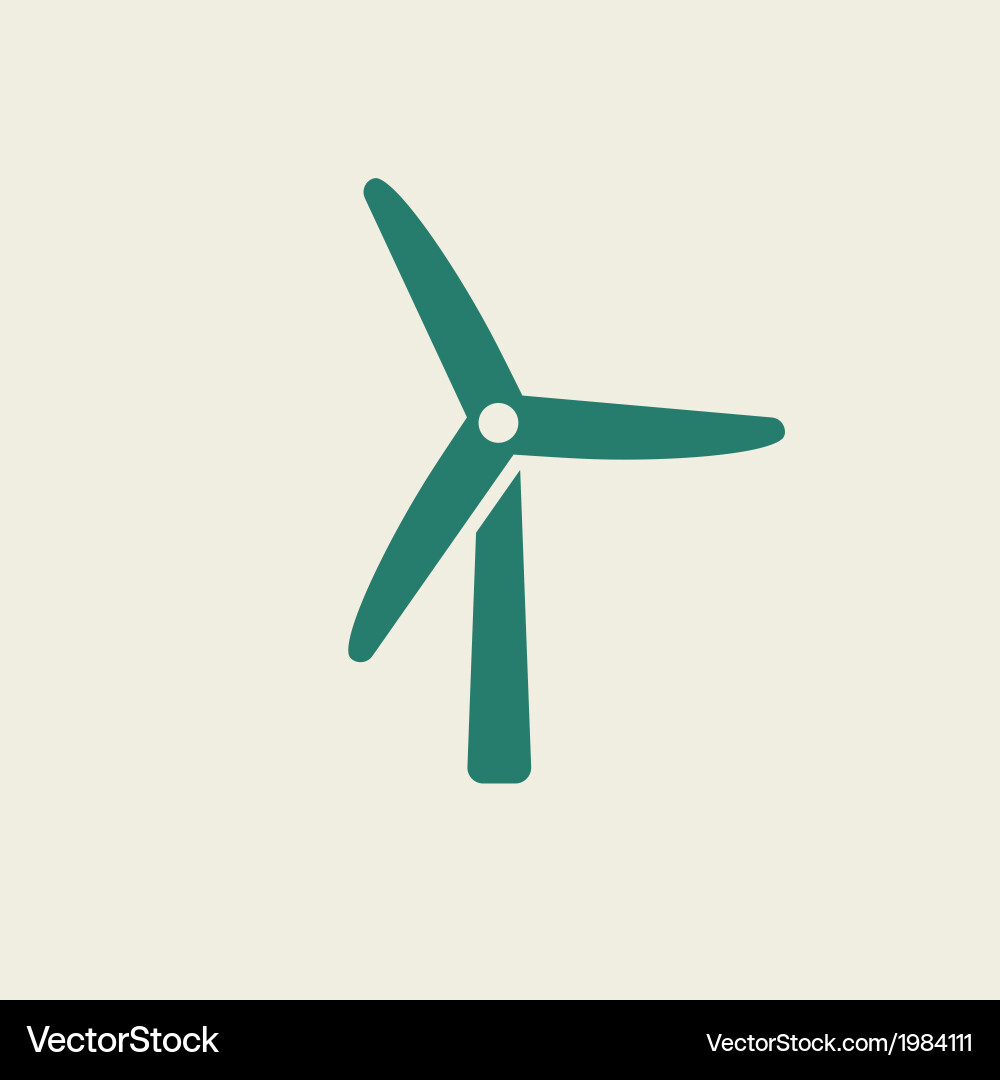 Eco flat icon Royalty Free Vector Image - VectorStock