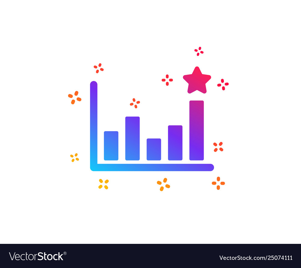 Efficacy icon business chart sign