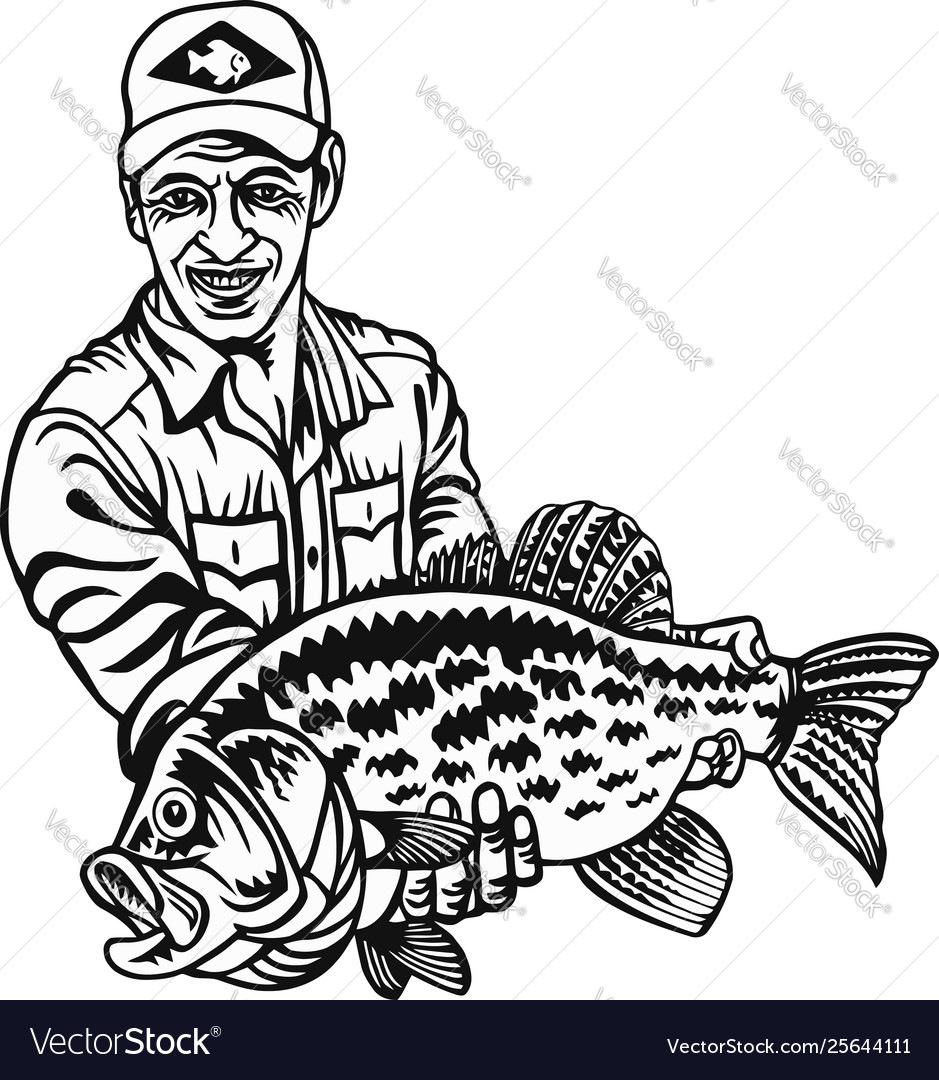 Fisherman und crappie fish - Süßwassersport