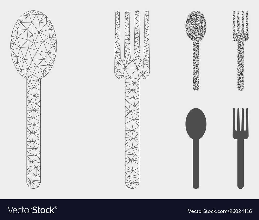 Fork and spoon mesh network model