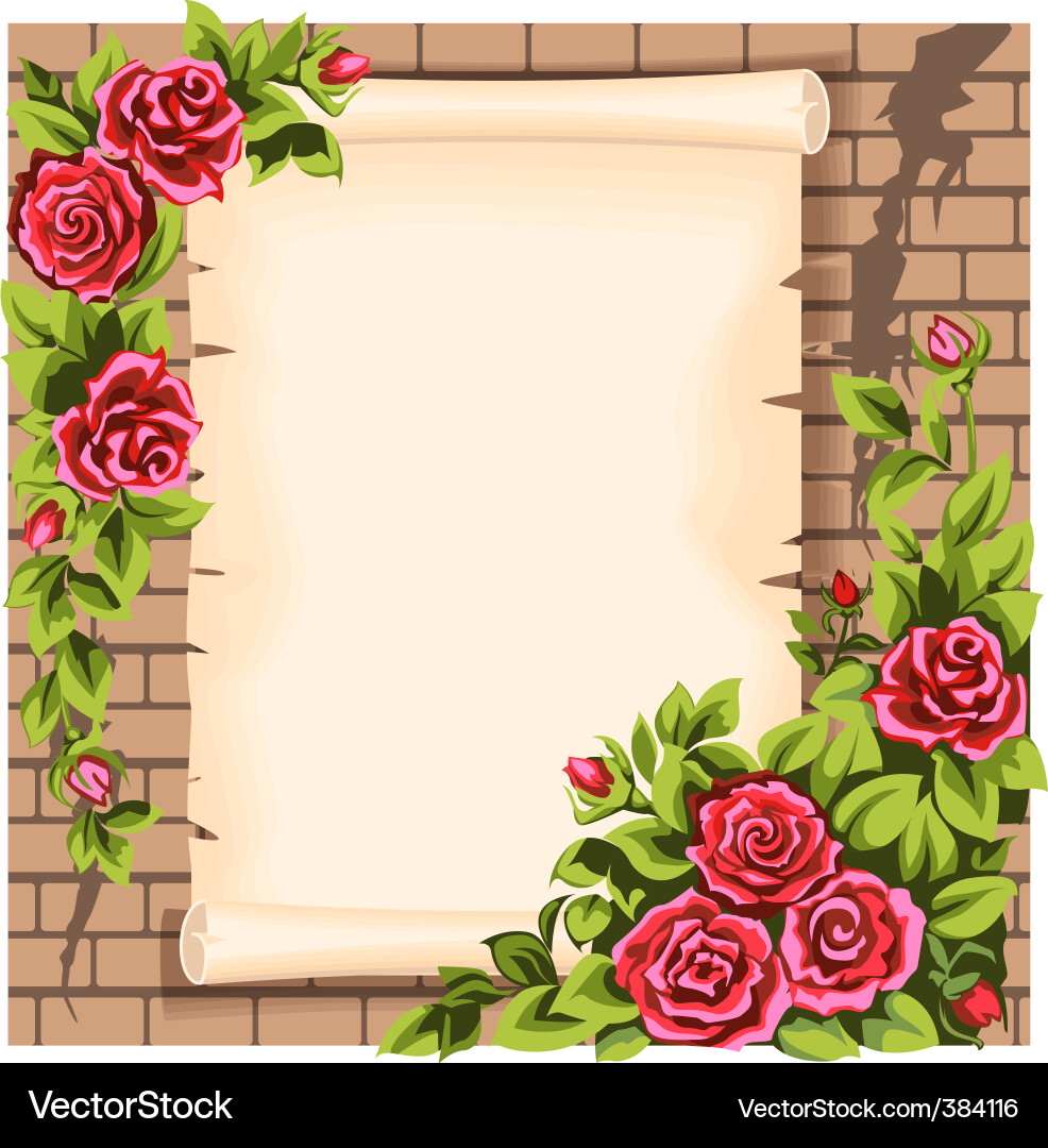 Scroll Royalty Free Vector Image - VectorStock