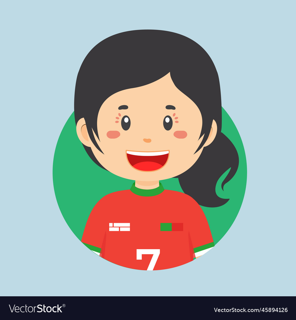 Avatar of a footballers character