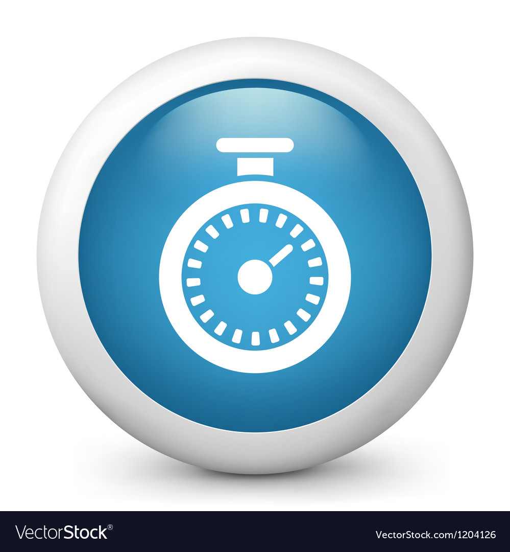 Chronometer glossy icon