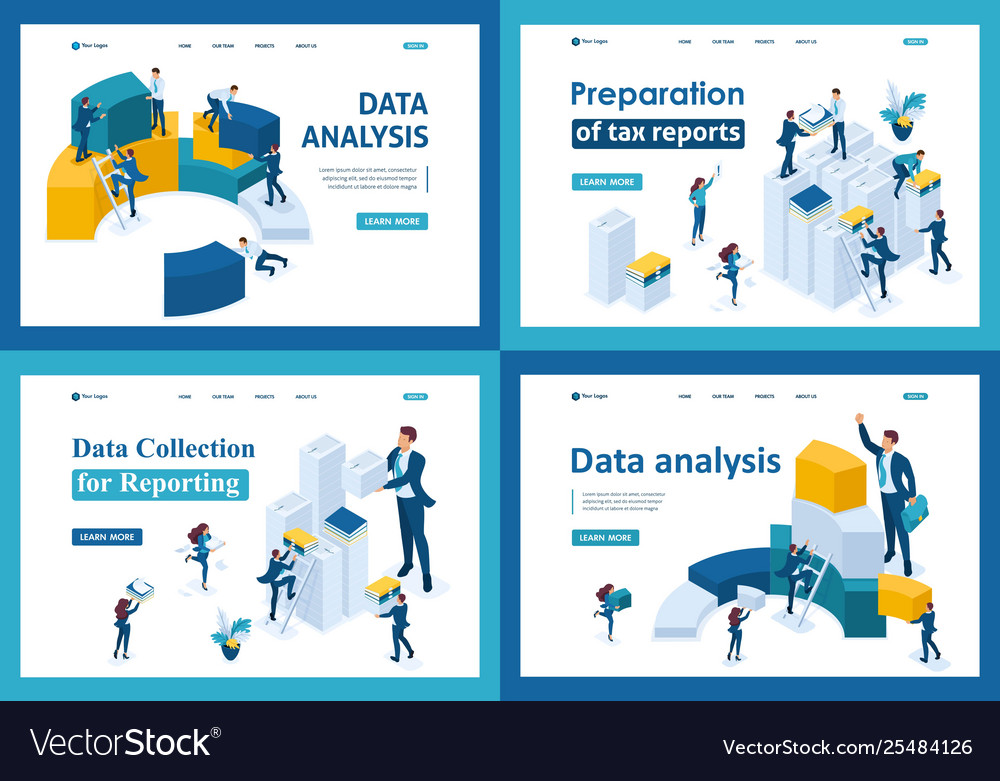 Set isometric concept data collection and report