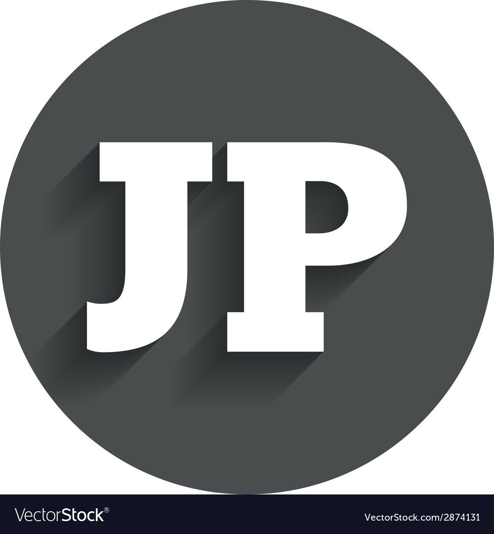 Japanese language sign icon jp translation Vector Image