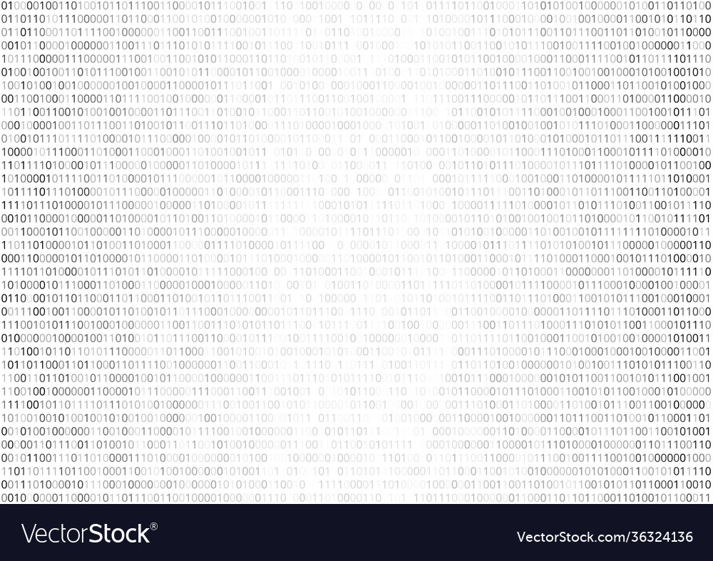 Binary code background Royalty Free Vector Image