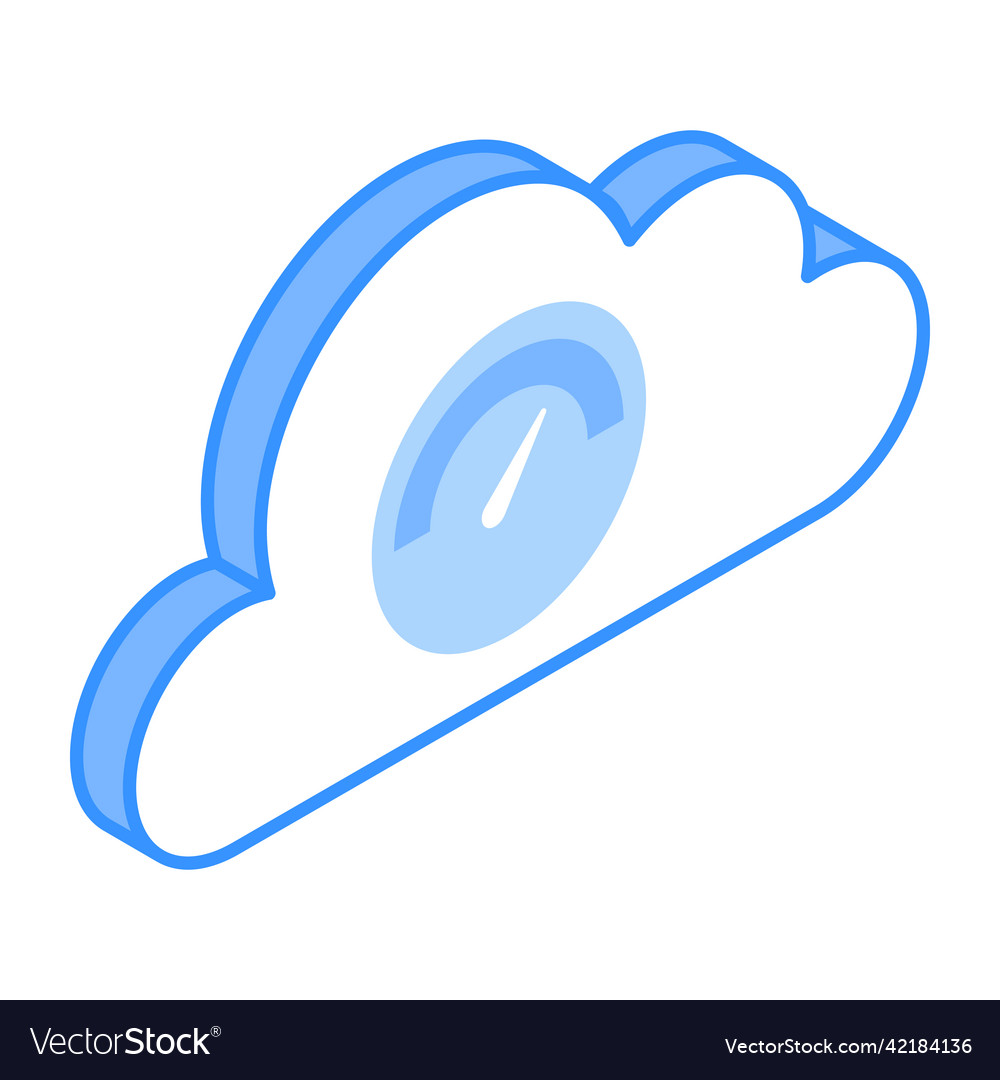 Cloud performance Royalty Free Vector Image - VectorStock