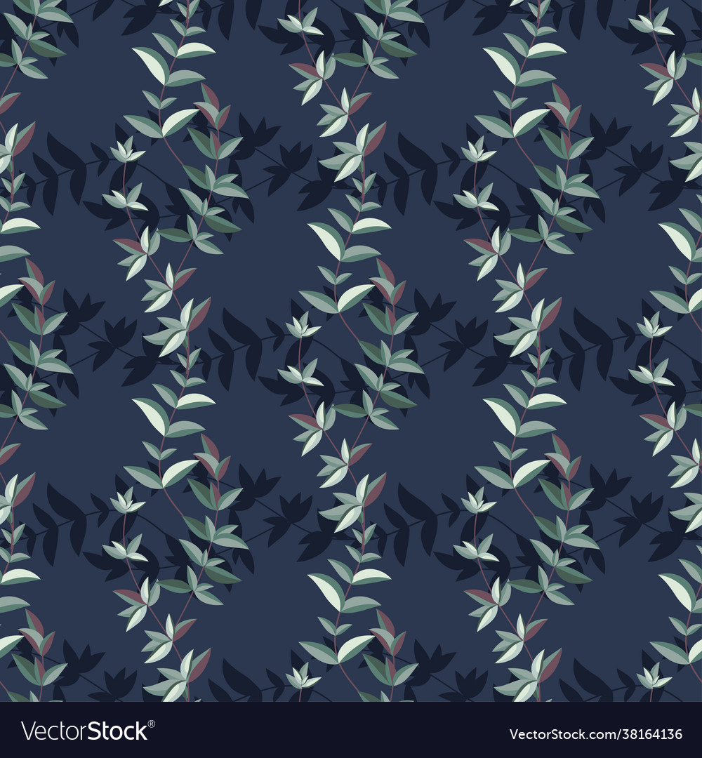 Seamless pattern on a dark background Royalty Free Vector