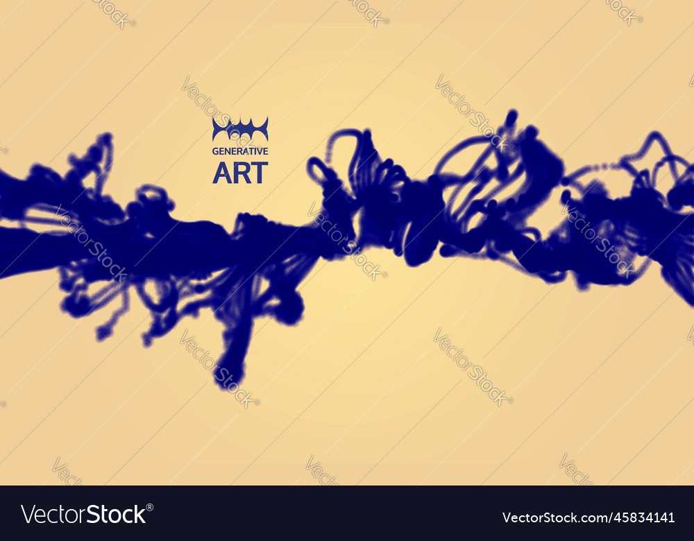 Abstract ink background paint splatter background Vector Image