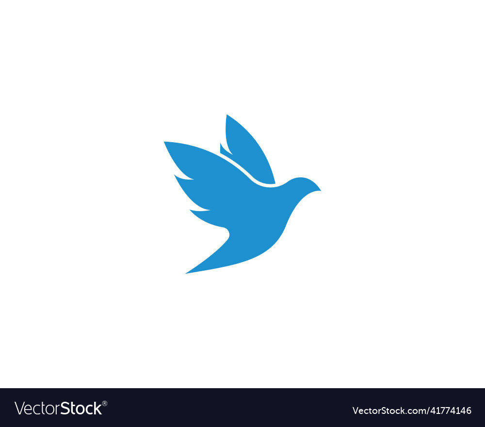 Dove logo template Royalty Free Vector Image - VectorStock