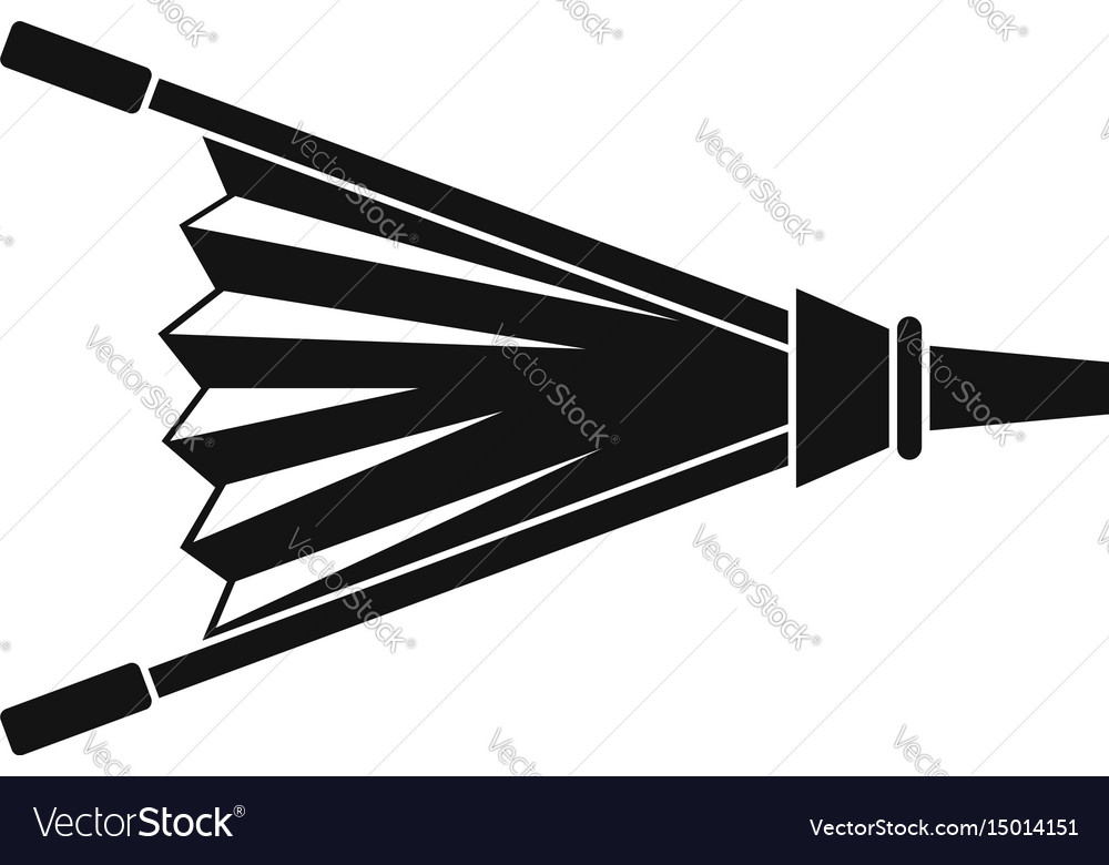 Fire Bellows Icon Simple Royalty Free Vector Image