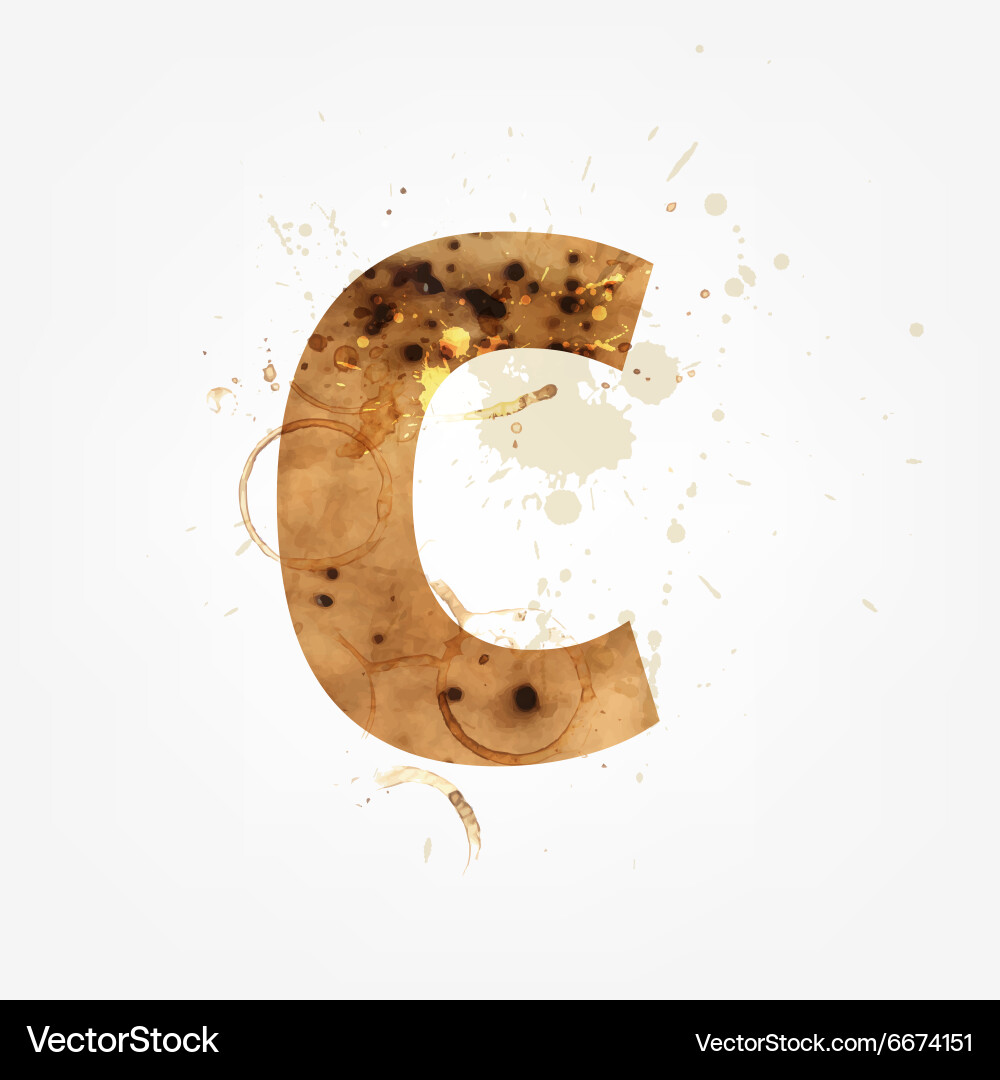 Grunge Font Royalty Free Vector Image - VectorStock