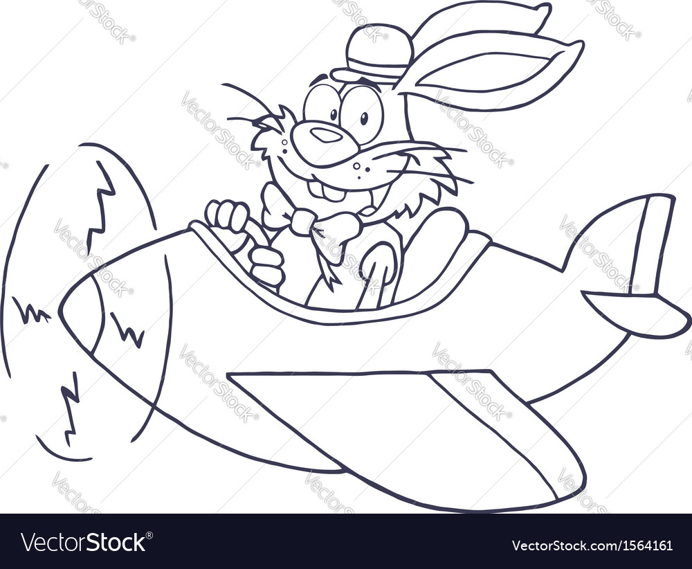 Easter bunny cartoon