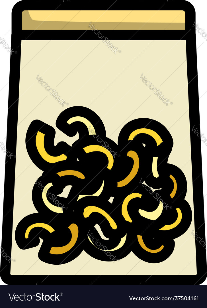 Macaroni Package Icon Royalty Free Vector Image Macaroni Package Icon Royalty Free Vector Image
