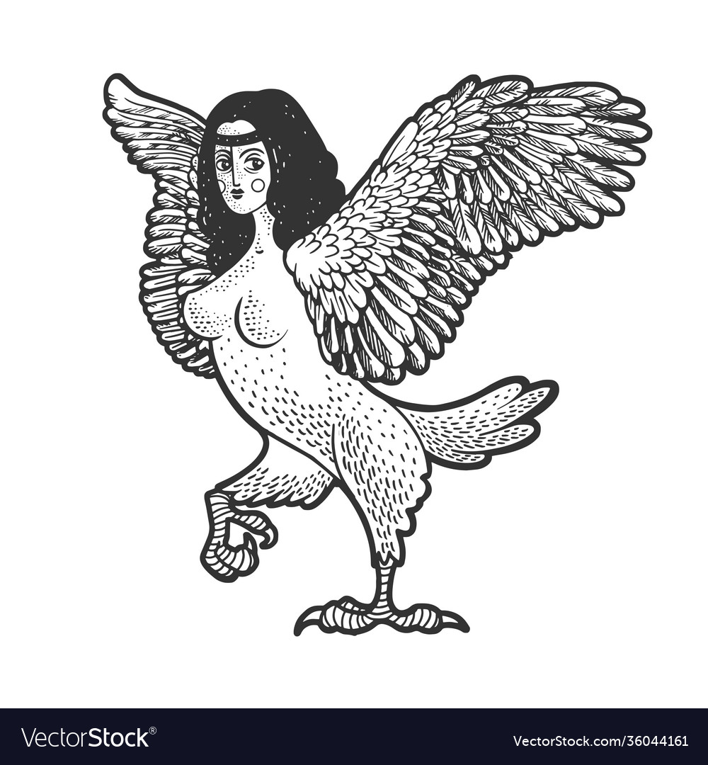 siren greek mythology bird