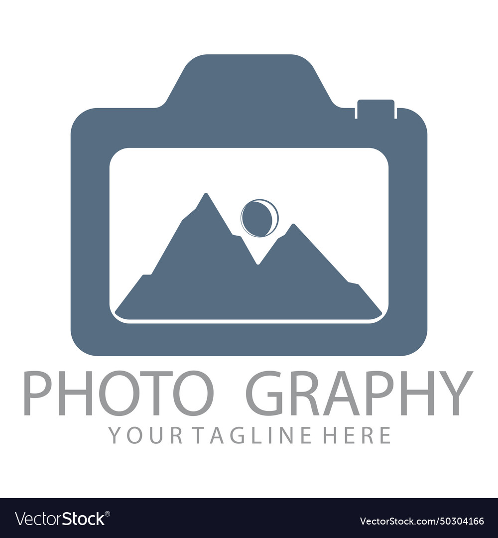 Camera logo Royalty Free Vector Image - VectorStock